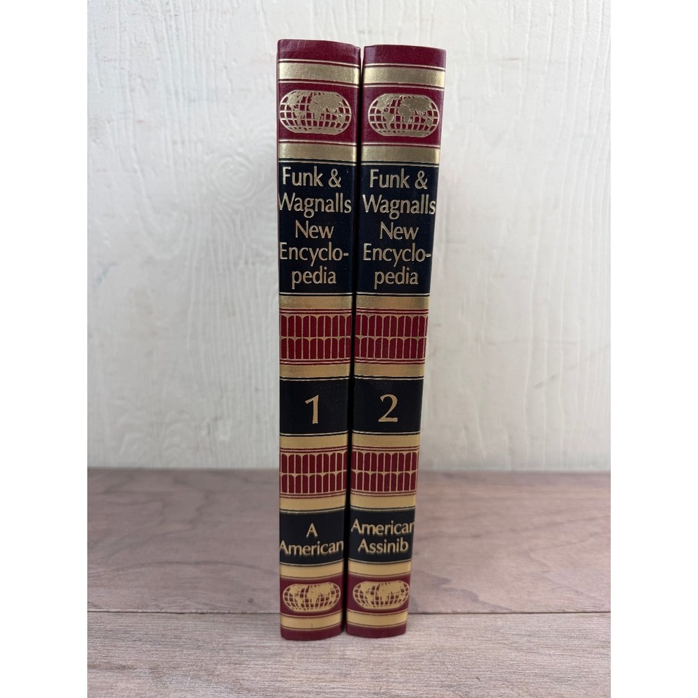 Funk & Wagnalls New Encyclopedia 1993 Illustrated Hardcover Reference Set